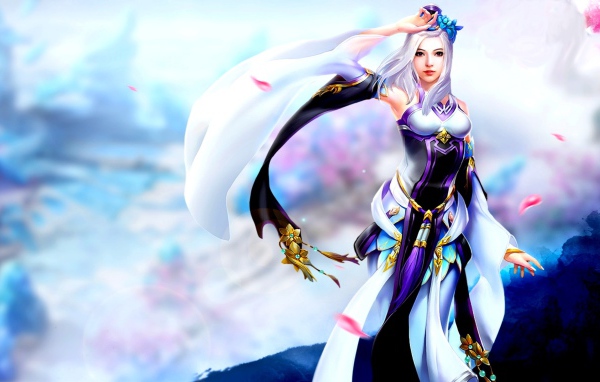 Фантастическая красивая девушка 