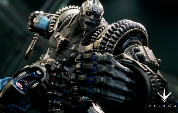 Киборг Риктор персонаж игры Paragon 2017 