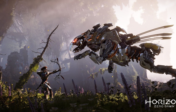 Опасная охота Алой игра Horizon Zero Dawn 