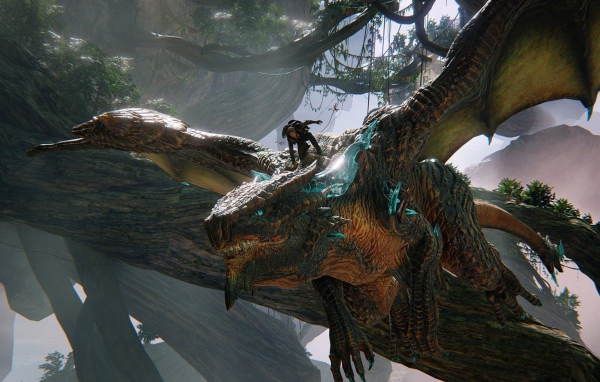 Полет на драконе игра Scalebound 2017 