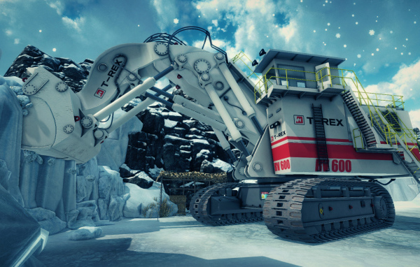 Гигантский экскаватор игра Giant Machines 2017 