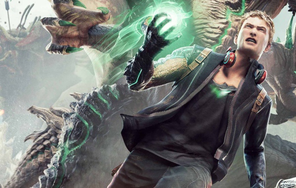 Парень Дрю персонаж игры Scalebound 2017 