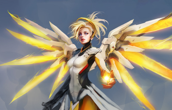 Мерси персонаж игры Overwatch 