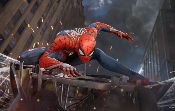 Новая компьютерная игра Spider-Man (PS4), 2018