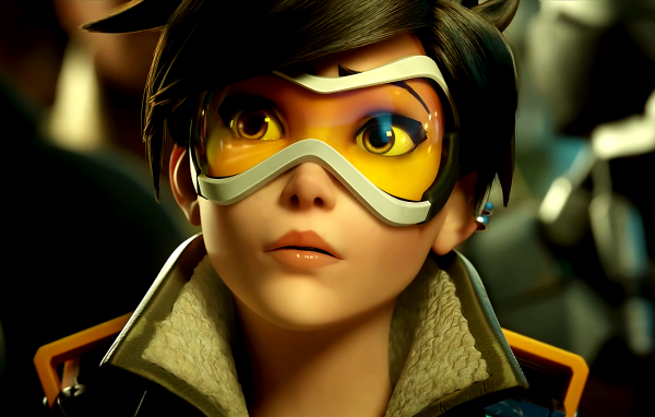 Трейсер персонаж игры Overwatch 