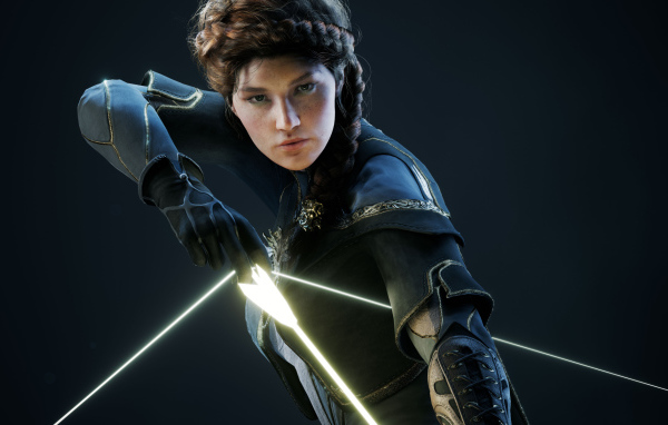 Спэрроу с луком персонаж игры Paragon 2017 