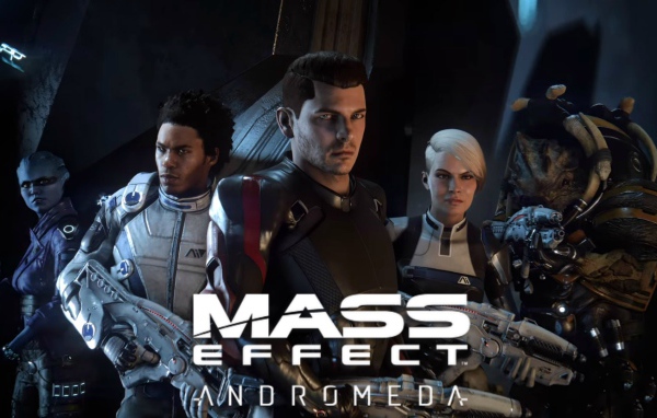 Главные герои компьютерной  игры Эффект массы. Андромеда 