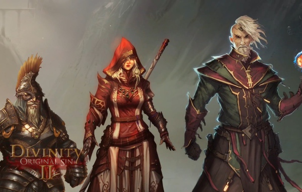 Три воина из игры Divinity Original Sin II