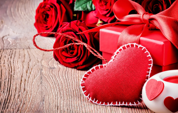 Подарок любимой на День Святого Валентина 