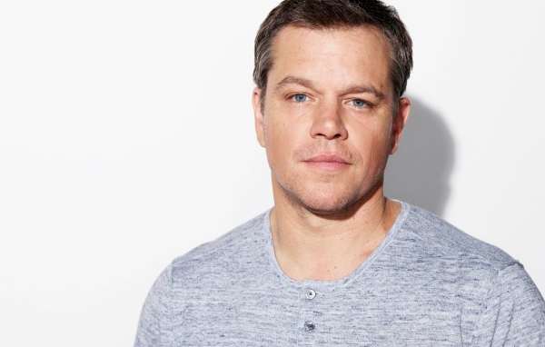Голубоглазый актер Мэтт Деймон 