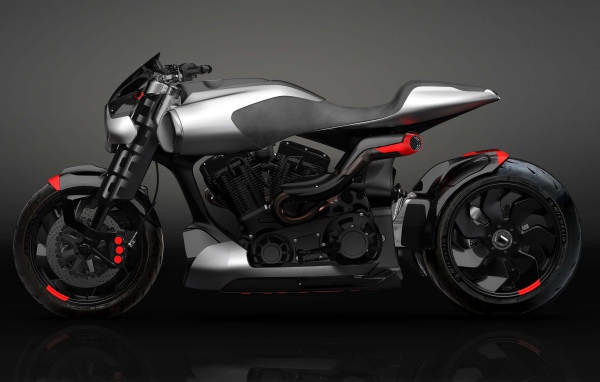 Мотоцикл Method 143 вид сбоку