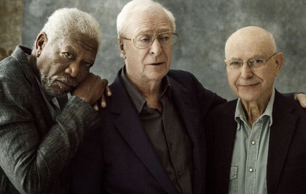Актеры Морган Фриман, Майкл Кейн, Алан Аркин  герои фильма  Уйти красиво, 2017 