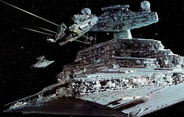 Боевой космический корабль Звёздный разрушитель фильм Звездные войны 