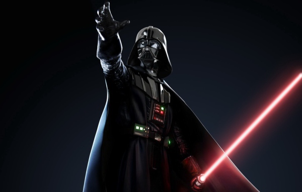 Дарт Вейдер со световым мечом 