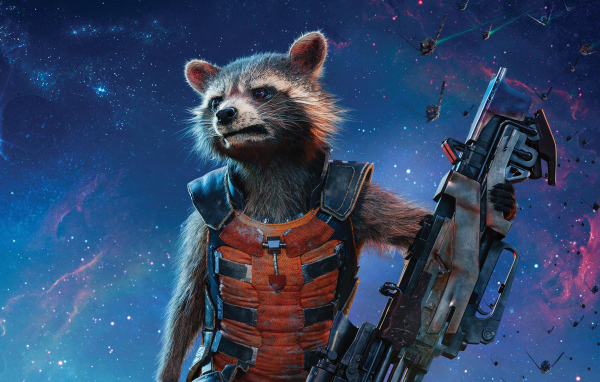 Реактивный Енот персонаж фильма Стражи галактики 2 