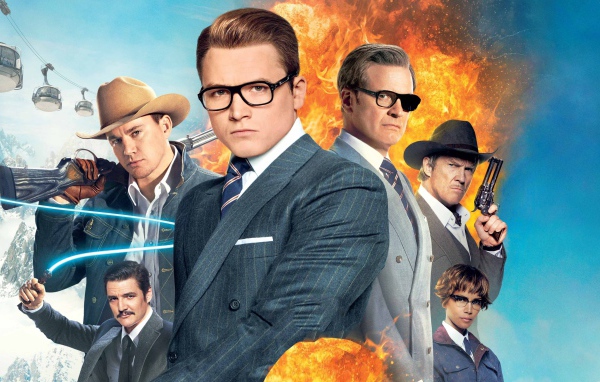 Персонажи фильма  Kingsman, Золотое кольцо, 2017