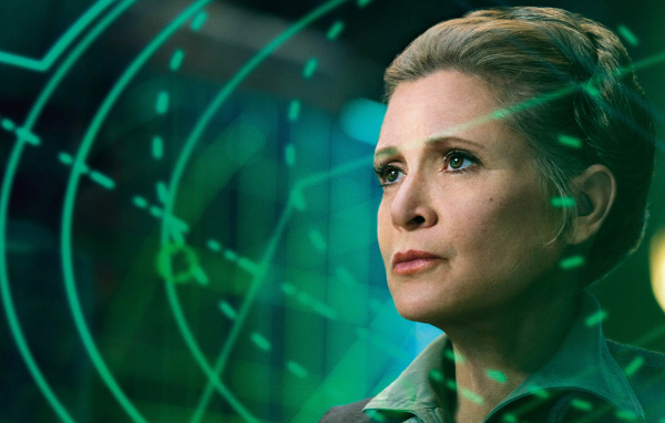 Принцесса Лея персонаж фильма Звёздные войны Пробуждение Силы 