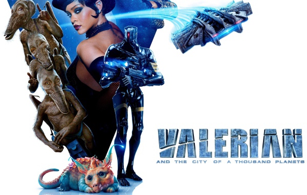 Певица Рианна персонаж Баббл в фильме Валериан и город тысячи планет, 2017 