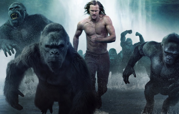 Тарзан  и гориллы фильм Тарзан. Легенда 