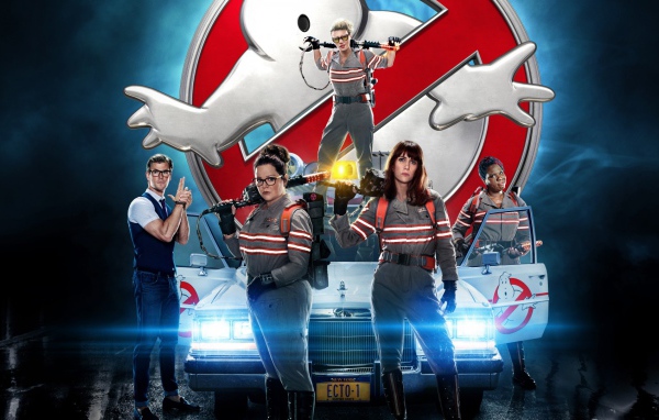 Герои фильма Охотники за привидениями 2016 