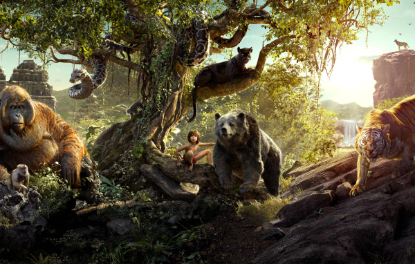 Главные герои фильма Книга джунглей 2016 