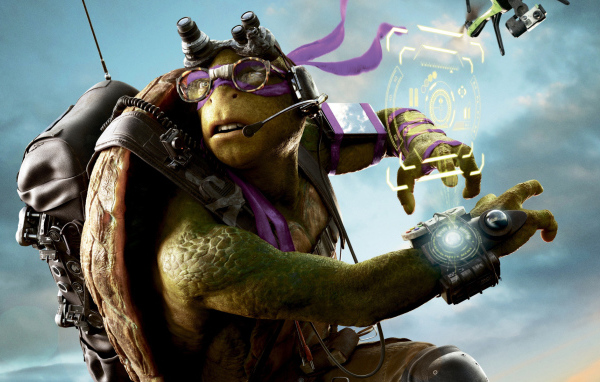 Черепашка Донателло персонаж фильма Черепашки-ниндзя 2 