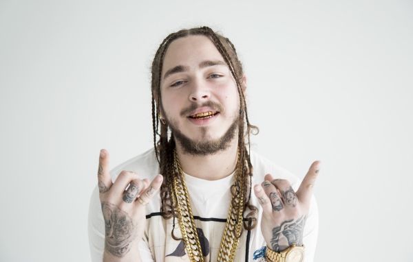 Американский хип-хоп исполнитель Post Malone