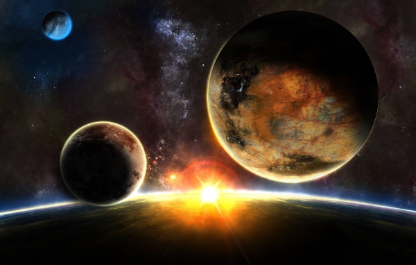 Планеты солнечной системы Меркурий и Венера 