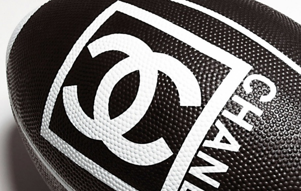 Кожаный мяч для регби Шанель 