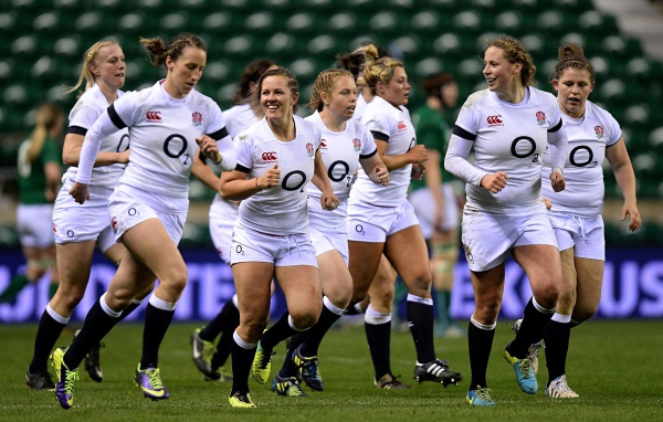 Женская сборная Англии по регби поле 