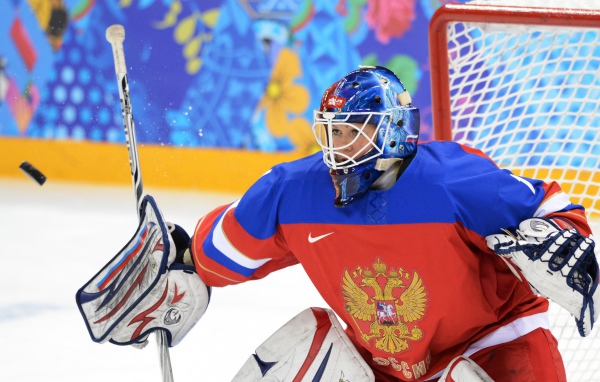 Российская хоккеистка вратарь Анна Пругова 