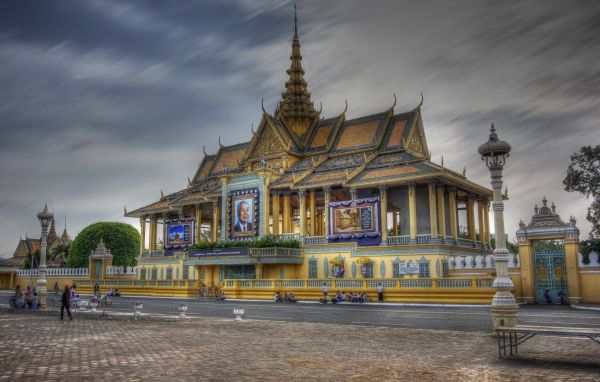 Дворец короля в Камбоджа