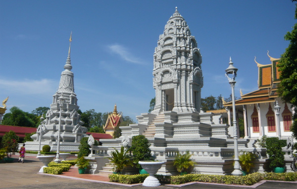 Ступа Кантха Бопха. Королевский дворец,  Камбоджа