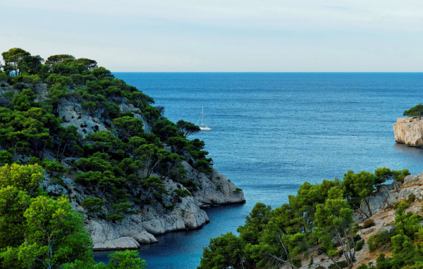 Скалистое побережье Прованса, Франция 