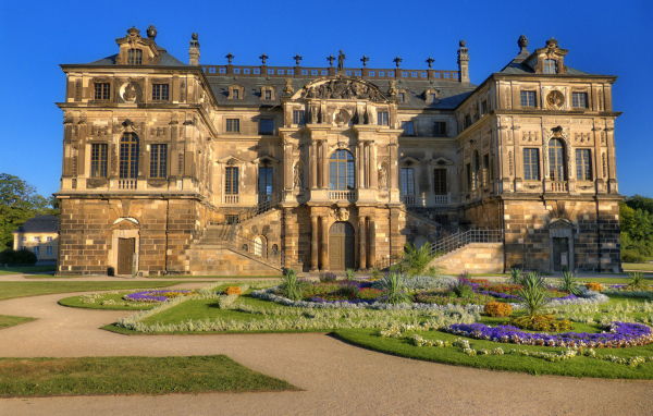 Дворец в Большом саду, Дрезден. Германия 