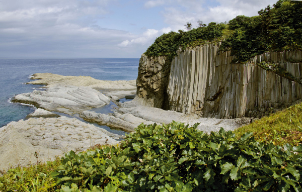 Мыс Столбчатый, Курильские острова. Россия 