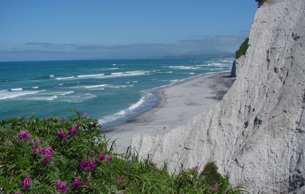 Тихий океан, Курильские острова. Россия 