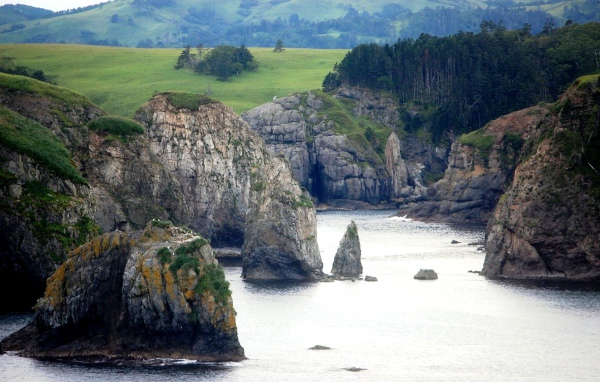 Остров Шикотан, Курильские острова. Россия 