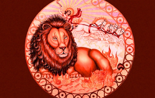 Знак зодиака Лев рисунок 