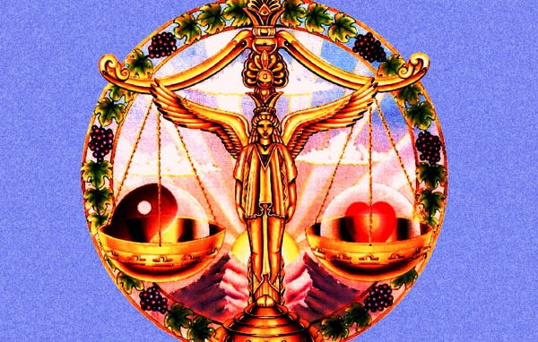 Знак зодиака Весы рисунок 