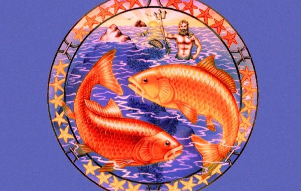 Знак зодиака Рыбы рисунок 