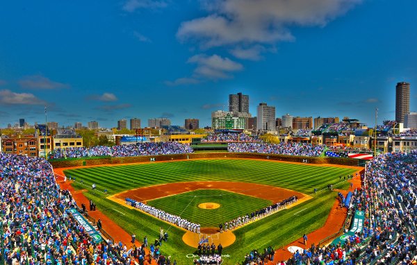 Бейсбольный стадион Ригли-филд, Чикаго 