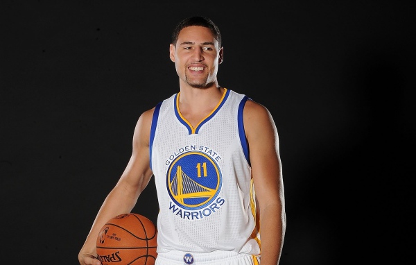 Баскетболист Клей Томпсон игрок ассоциации Голден Стэйт Уорриорз 