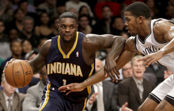 Баскетболист Лэнс Стивенсон, игра с мячом 