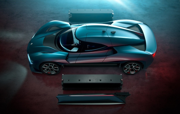 Электрический спортивный автомобиль NextEV NIO EP9 