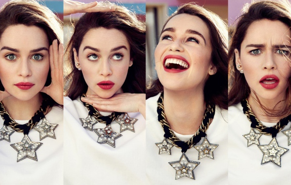 Эмоции актрисы Эмилии Кларк 