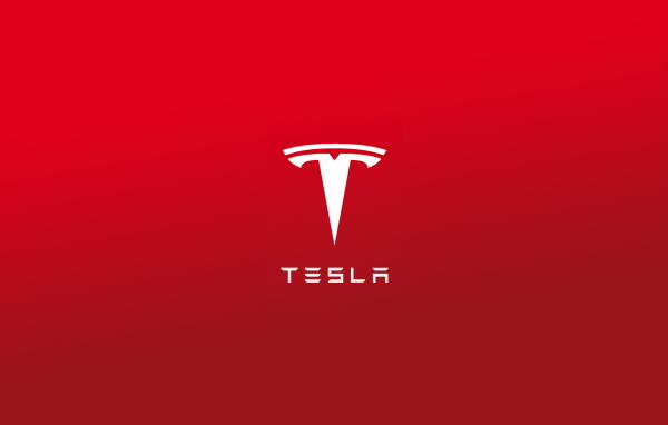 Логотип электромобиля Тесла 