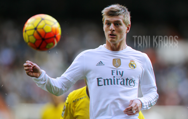 Молодой немецкий футболист клуба Реал Мадрид Тони Кроос