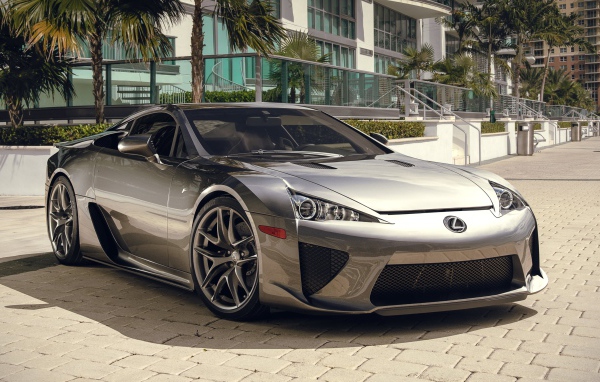 Дорогой автомобиль Lexus LFA Rain, 2019