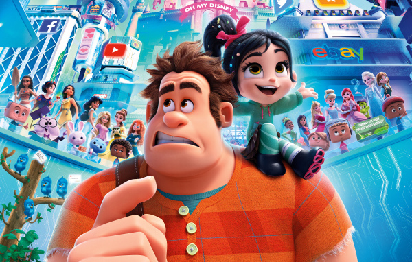 Персонажи мультфильма Ральф против интернета